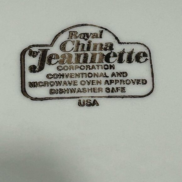 Royal China Jeannette Cheesecake Ceramic Pie Dish Creamy Dreamy Directions - Picture 6 of 12